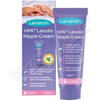 Lansinoh HPA krém na popraskané bradavky s lanolínem 10 ml