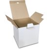 Kartónové krabice Fefco 0215 170x170x170mm 3VVL biela-hnedá