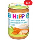 HiPP Ryža s karotkou a morčacím mäsom 6 x 220 g