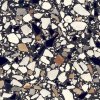 Dlažba Del Conca Frammenti nero 20x20 cm mat 20FR08MA 1.160 m2