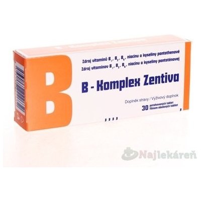 B-Komplex Zentiva tabliet flm.30