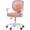 Autronic KA-K1062 PINK Detská stolička, výškovo nastaviteľná, ružová sieťovina, KA-K1062 PINK