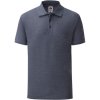 Fruit of the Loom Polokošile 65/35 Pique Polo, krátký rukáv COT-163402c0801 S Melír navy