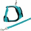 Trixie Mäkký Y-postroj s elastickým vodítkom pre mačku XL 39-60cm / 1,00 m
