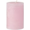 Ib Laursen Sviečka Rustic Light Pink 10 cm
