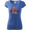 I love basketball - Dámske tričko Pure - M ( Svetlomodrá )
