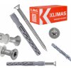 Rámová hmoždinka 10,0 mm, nerez A4, zápustná hlava, Torx