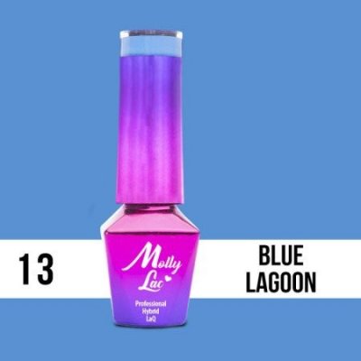 Molly Lac Gél lak BLUE LAGOON 13 5 ml