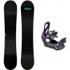 Raven Pure mint dámský snowboard + Raven S230 Black/violet vázání - 139 cm + S/M (EU 37-42)