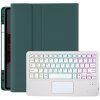 AppleKing puzdro s podsvietenou klávesnicou, touchpadom a priestorom na Apple Pencil na iPad Air 4 (2020) / Air 5 (2022) / Pro 11
