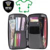 Lifeventure RFiD Travel Wallet Recycled grey