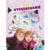 Veselé vyfarbovanie so super samolepkami Ľadové kráľovstvo