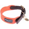 Nomad tales Bloom golier, koralová - Veľkosť L: 46 - 52 cm obvod krku, 38 mm šírka
