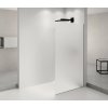 Polysan ARCHITEX BLACK MATT sprchová zástena 862 mm, matné sklo SPH AXB90MT