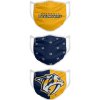 Roušky Nashville Predators NHL FOCO - set 3 kusy EU Veľkosť: dospělá velikost