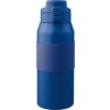 Nerezová dvojstenná fľaša na pitie Katie 800 ml, modrá