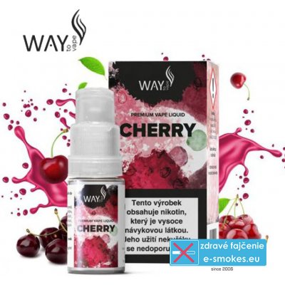 WAY to Vape e-liquid CHERRY 10ml-6mg