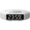 Noční osvětlení IMMAX Multifunkční stolní hodiny Immax CLOCK, Qi bezdrátová nabíječka 3v1, 5 W / 10 W (08983L)