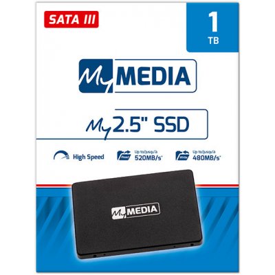 Verbatim My MEDIA SSD 1TB SATA III, 2.5” 69282