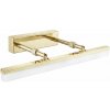 Toolight Toolight, LED nástenné svietidlo, 40cm, 6W, 4000K, 1000lm, APP1872-1W, Zlatá, OSW-60985