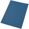 Kartónové obálky na krúžkovú väzbu GBC LeatherGrain A4 modré
