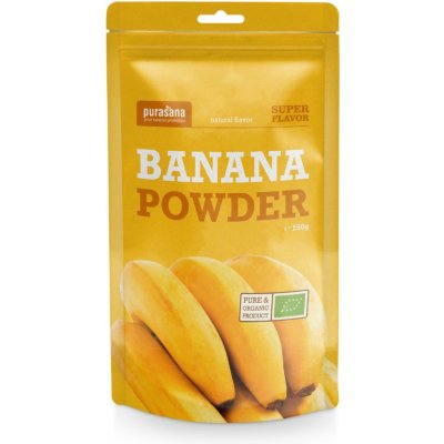 Purasana Banana Powder BIO 250 g