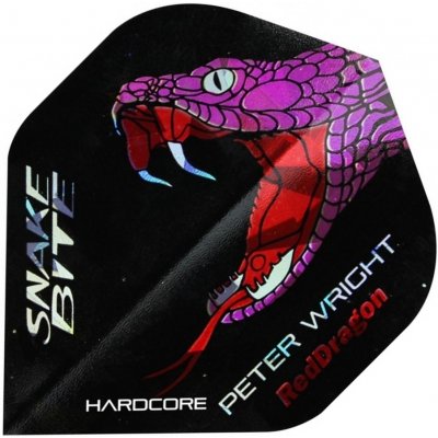 Red Dragon Peter Wright Snakebite Hardcore Holographic RF6160