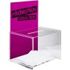 Sigel box pre promoakcie s vhadzovacím výrezom VA150 225 x 310 x 170 mm priehľadná
