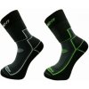 Ponožky detské HAVEN čierno/zelené čierno/sivé 2 páry 23-26