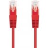 C-TECH CB-PP5-5R patch, Cat5e, UTP, 5m, červený
