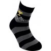 Racing Team Chlapčenské ponožky čierna/šedá