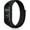 Xiaomi Nylónový náhradný náramok na suchý zips pre Mi Band 3/4/5/6/7 Farba: čierna