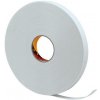 3M 9515W Montážna penová obojstranná páska, biela, 12 mm x 3 m
