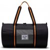 HERSCHEL cestovná taška - Sutton Mid-Volume Black Grid/Gargoyle/Sun Orange (05722) veľkosť: OS