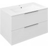 SAPHO - CIRASA umývadlová skrinka 79,8x52x46cm, biela lesk CR801-3030
