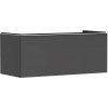 Hansgrohe Xelu Q Umývadlová skrinka, 50x118x55 cm, 1 zásuvka, matná sivá/matná biela 54063700-HG