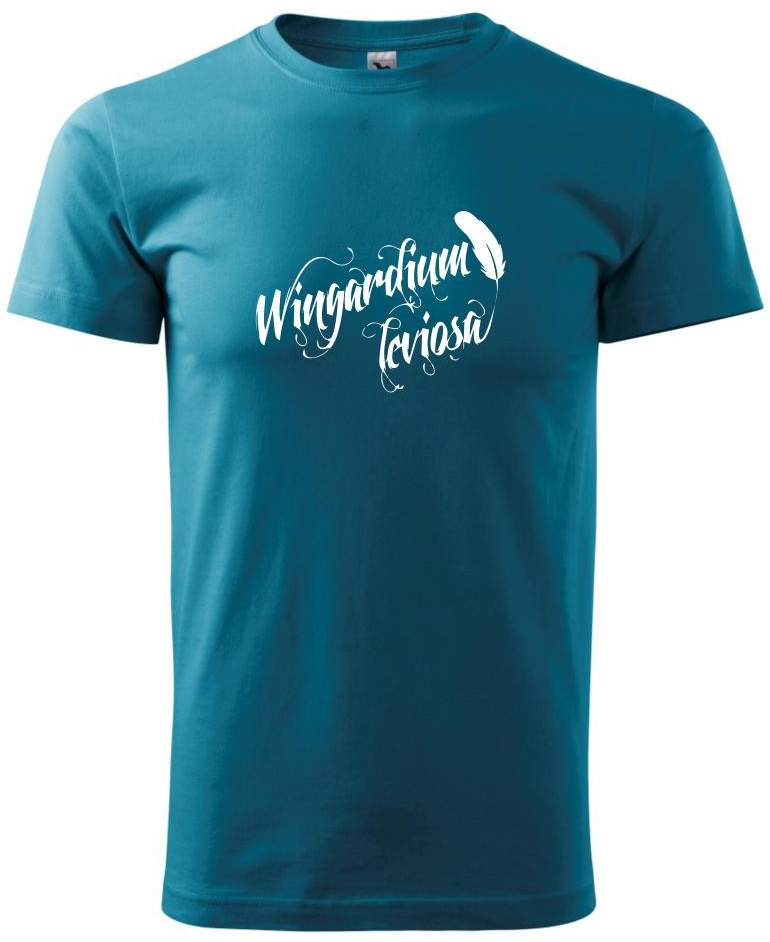 Harry Wingardium Leviosa pánske tričko tmavý tyrkys od 19,96 € - Heureka.sk