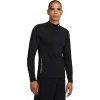 Pánske športové tričko Nike, TOP WARM LS MOCK čierna XL