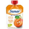 Sunar Ovocná kapsička Do ručičky marhuľa a jablko 4+, 100 g, Akcia