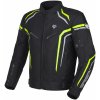 Bunda na motocykel RSA Compact 2 čierno-šedo-fluo žltá Veľkosť: 5XL