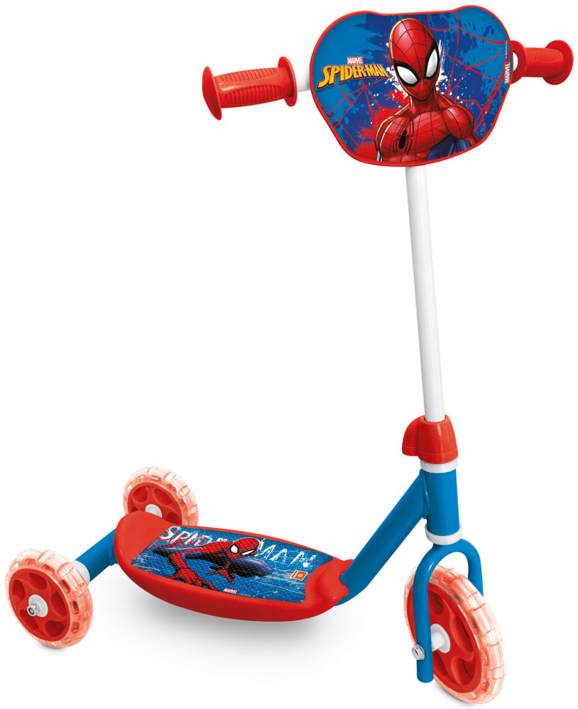 Mondo My First Scooter Spiderman červeno-modrá