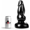 Wolf Cutter M, čierne dildo s Vac-U-Lock 28,5 x 6,3–11,8 cm