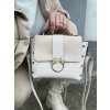 Elegantná béžová crossbody Laura Biaggi – malá kabelka do ruky aj na rameno