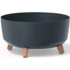 Kvetináč Prosperplast GRACIA LOW 38 cm antracit