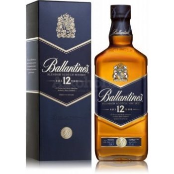 Ballantine’s 12y 40% 0,7 l (čistá fľaša)