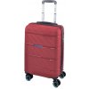 Cestovní kufr Dielle 4W S PP 170-55-12 vínová 32 L