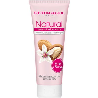 Dermacol - Natural Výživná mandľová pleťová maska