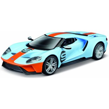 Bburago Plus Ford GT 2019 Heritage modrá 1:32