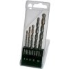 Vrták sada betón PROFI 4-10 -5ks (PK-931-0050) PROFIKRAFT sada vrtákov do betónu, obsahuje vrtáky 4mm - 10mm