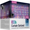 Svetelná reťaz ColorWay CW-GW-300L33VMC, LED vianočná girlanda, 300x LED, Viacfarebná, Dĺžka 3 x 3 m (CW-GW-300L33VMC)